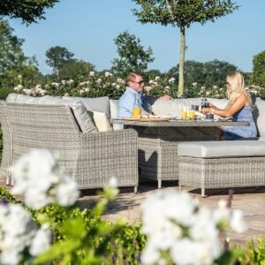 Alternative view of Oxford Royal U-Shaped Rattan Sofa Set