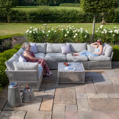 Maldives Rope Weave Large Corner Sofa Set